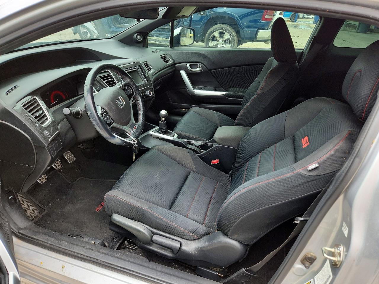 2013 Honda Civic Si Серебряный vin: 2HGFG4A54DH706172