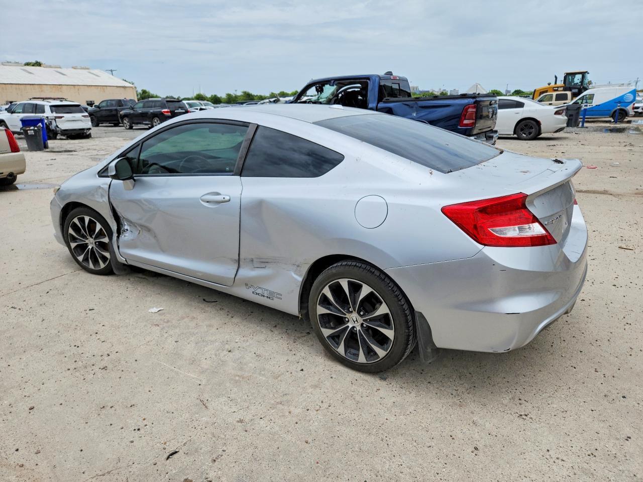 2013 Honda Civic Si Серебряный vin: 2HGFG4A54DH706172