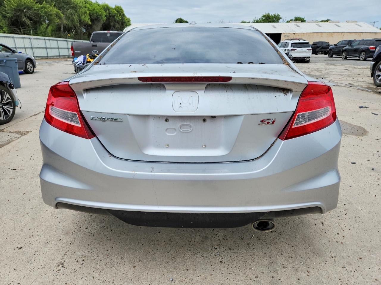 2013 Honda Civic Si Серебряный vin: 2HGFG4A54DH706172