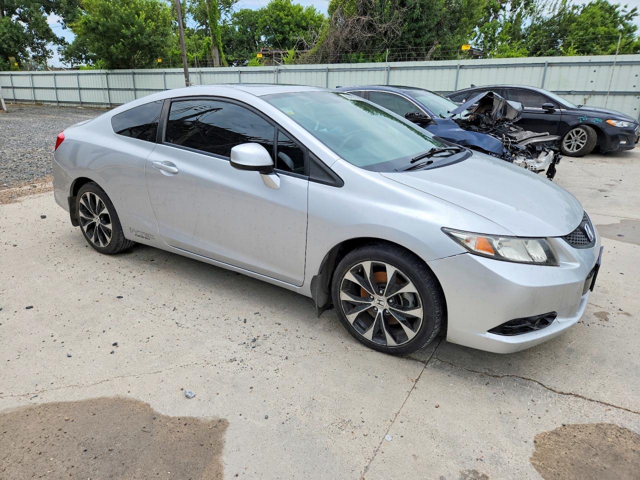 2013 Honda Civic Si Серебряный vin: 2HGFG4A54DH706172