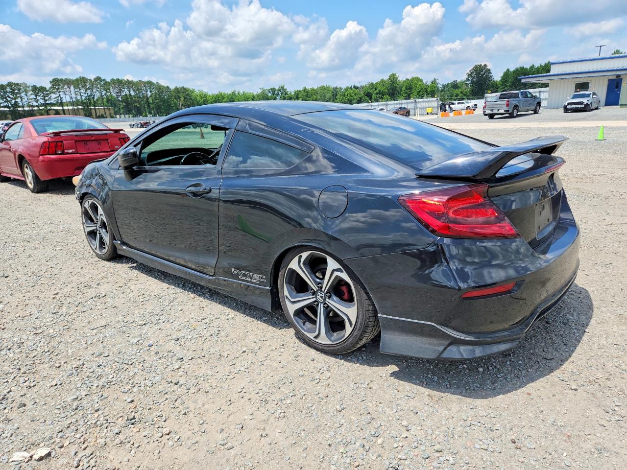 2014 Honda Civic Si Black vin: 2HGFG4A54EH702026