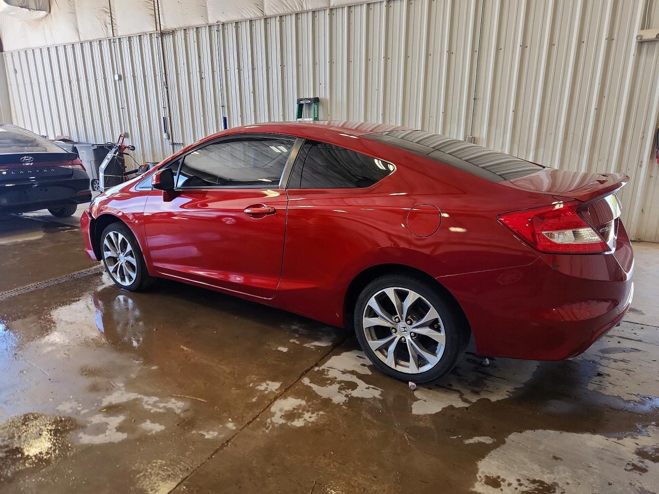 2012 Honda Civic Si Red vin: 2HGFG4A55CH704719