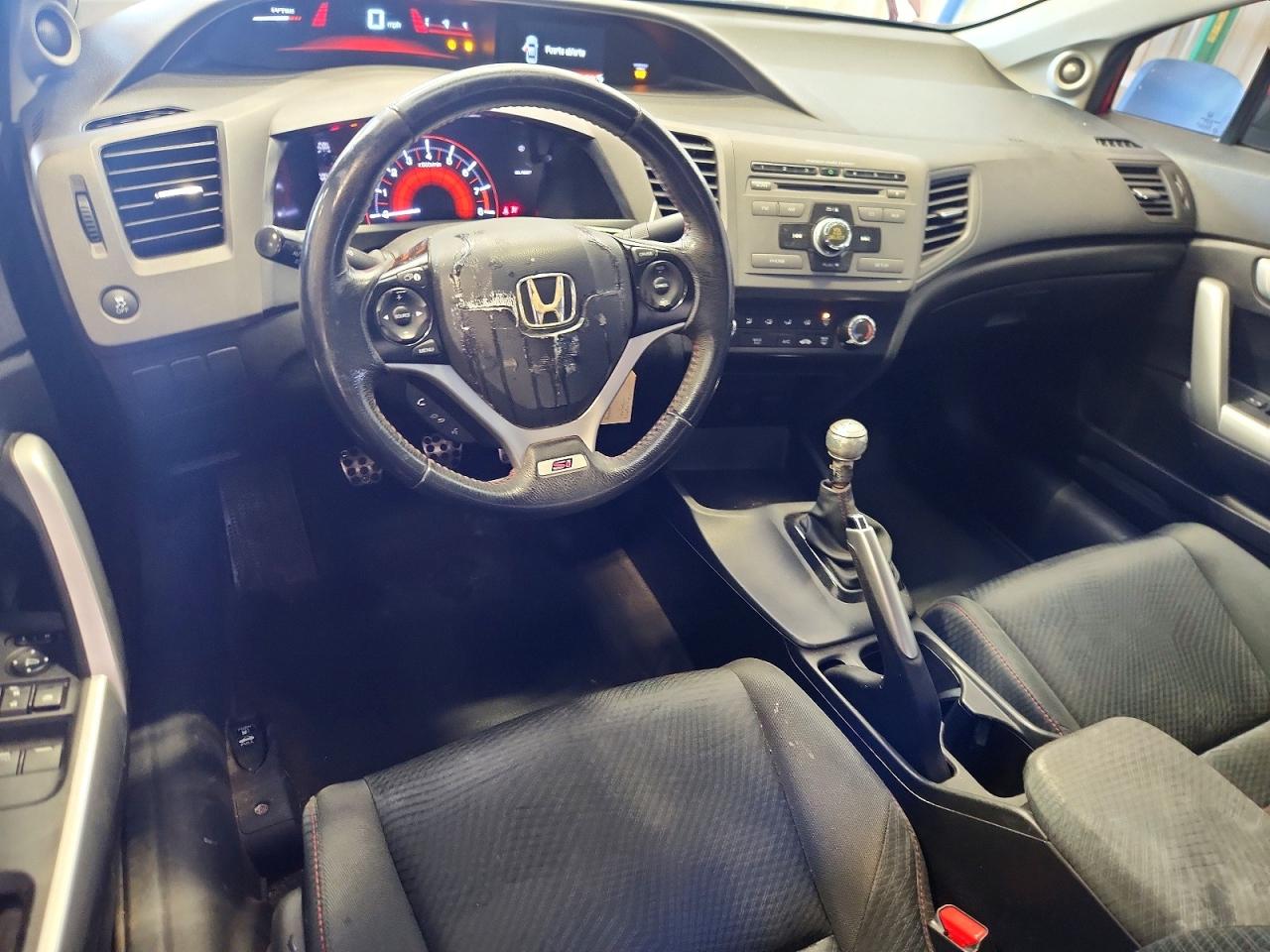2012 Honda Civic Si Red vin: 2HGFG4A55CH704719