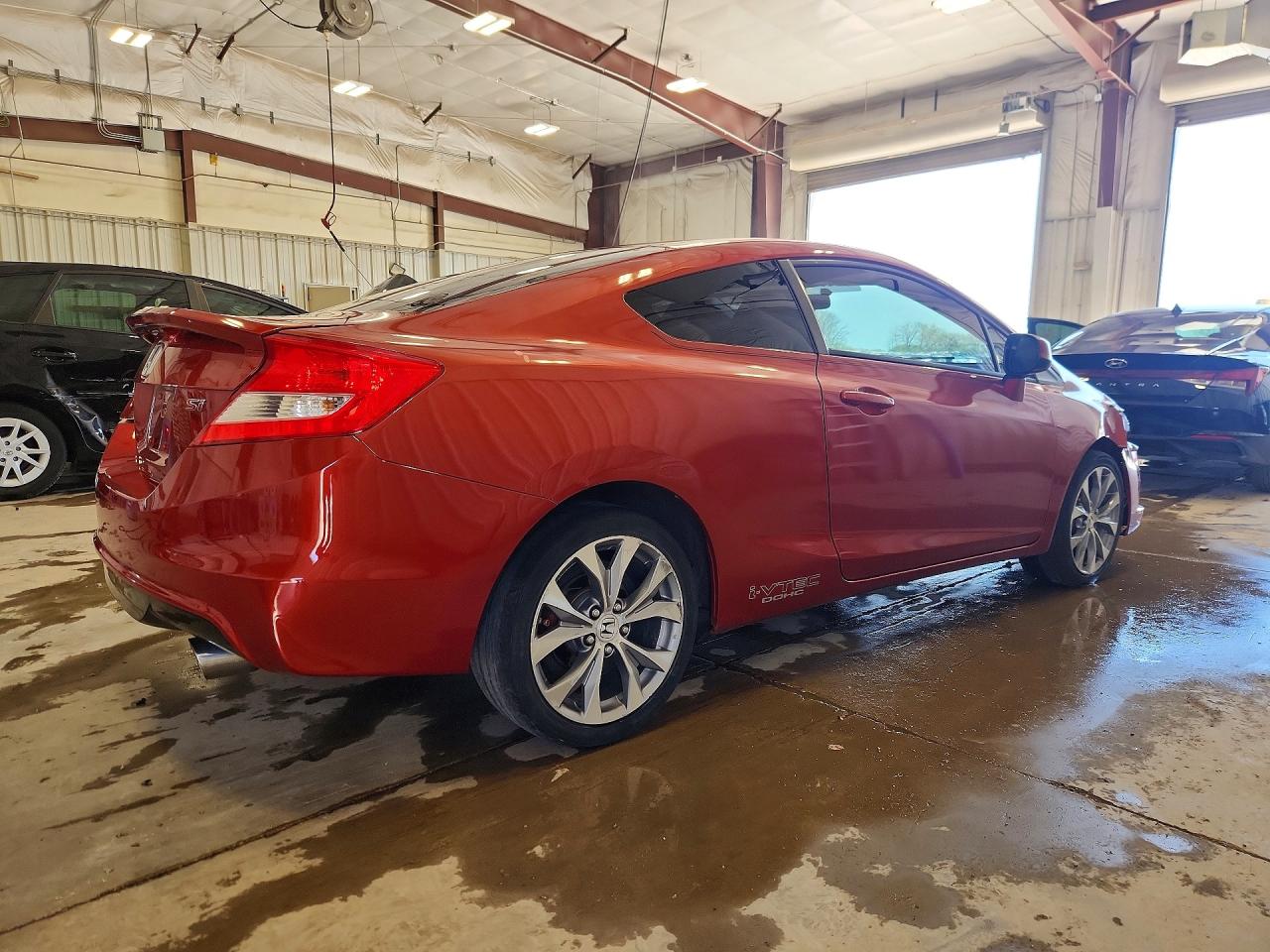2012 Honda Civic Si Red vin: 2HGFG4A55CH704719