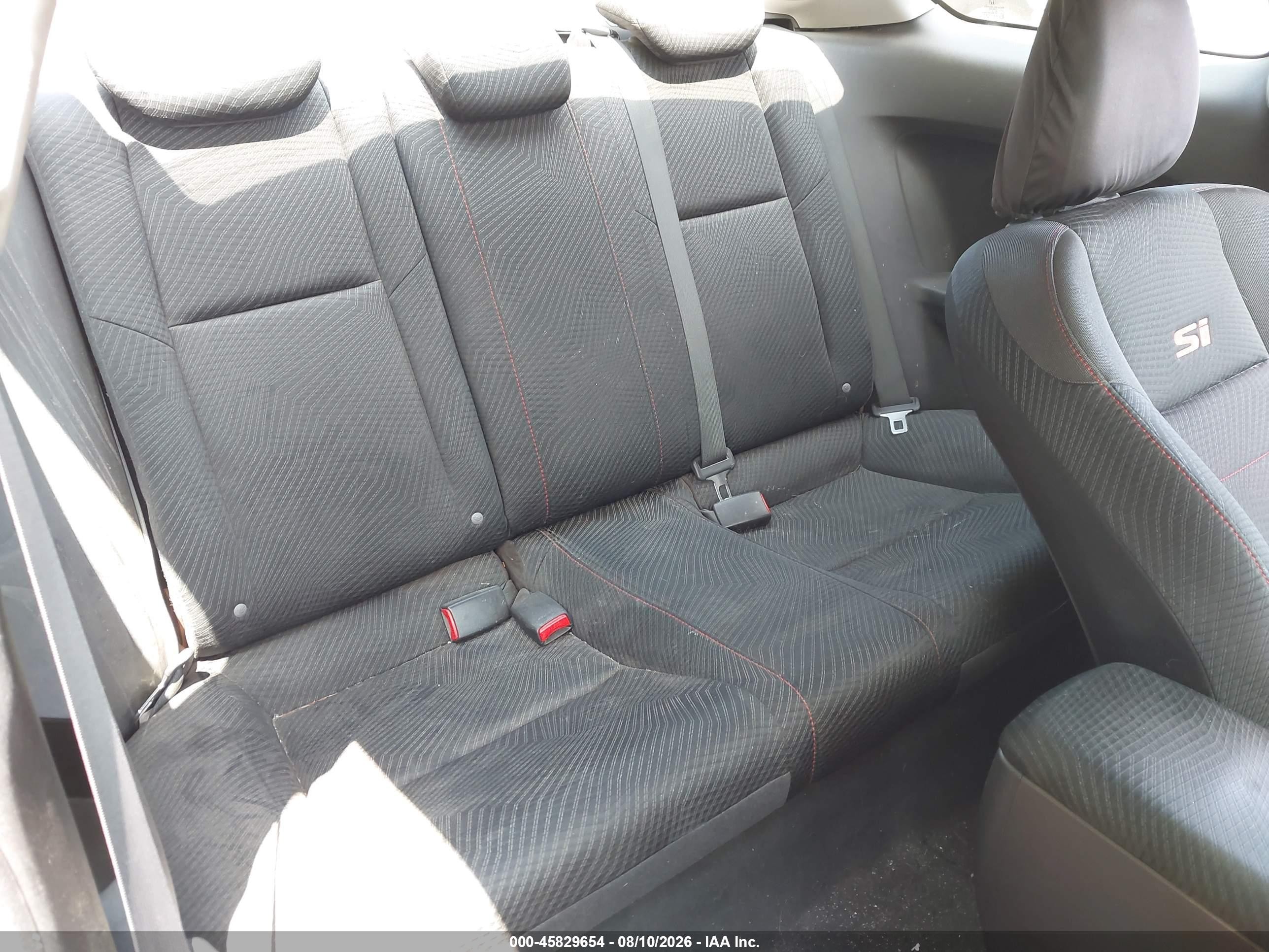 2012 Honda Civic Si Черный vin: 2HGFG4A55CH709113