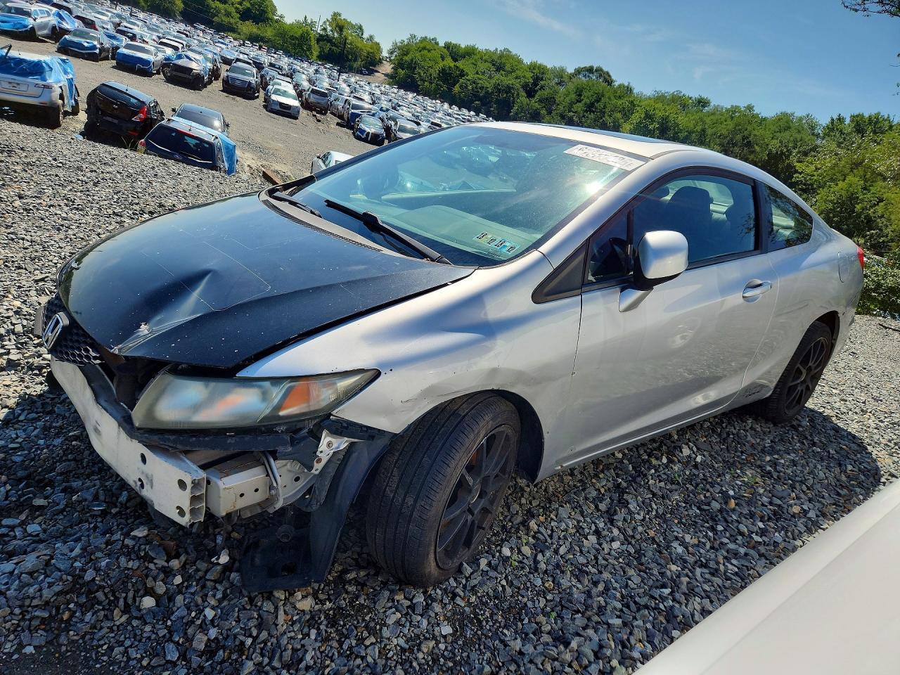 2013 Honda Civic Si Silver vin: 2HGFG4A55DH703166