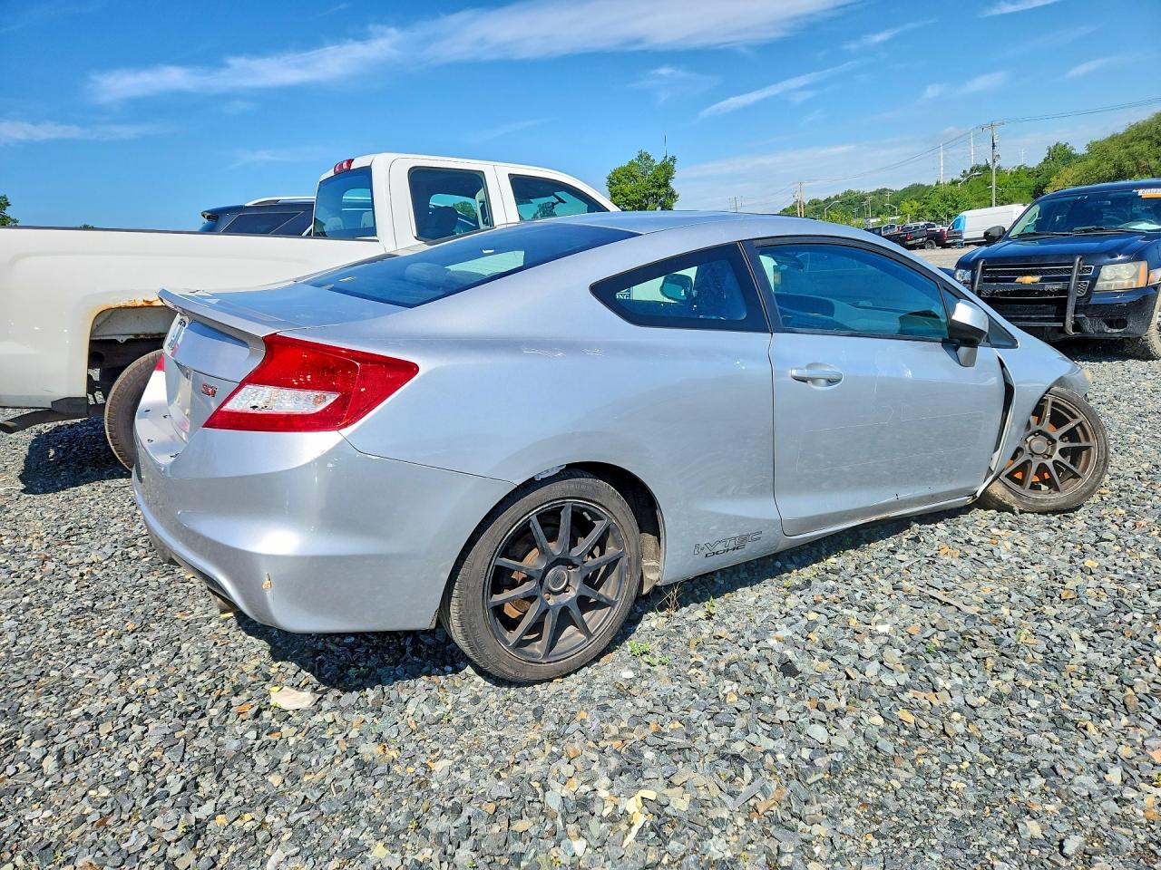 2013 Honda Civic Si Silver vin: 2HGFG4A55DH703166