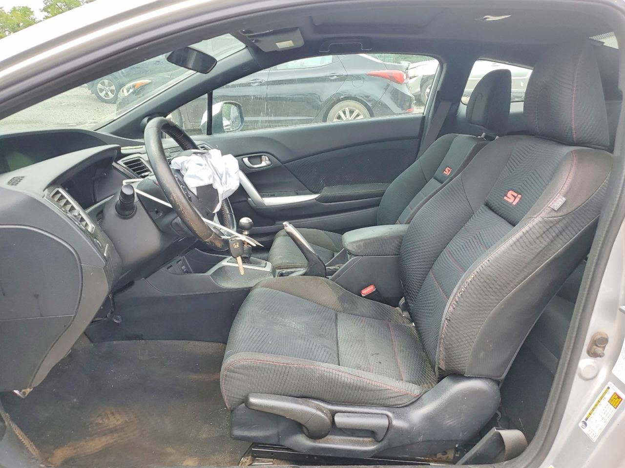2013 Honda Civic Si Silver vin: 2HGFG4A55DH703166