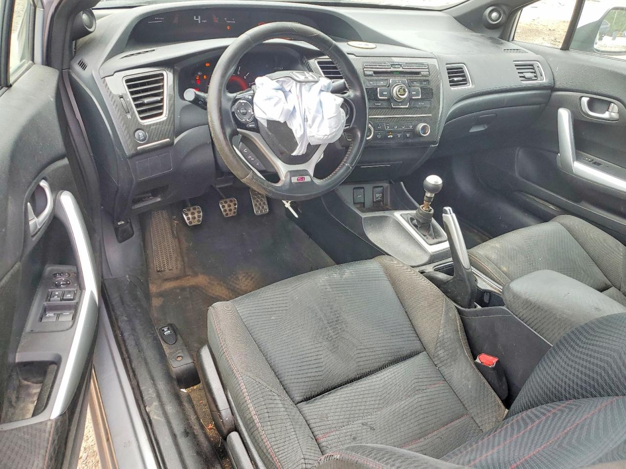 2013 Honda Civic Si Silver vin: 2HGFG4A55DH703166