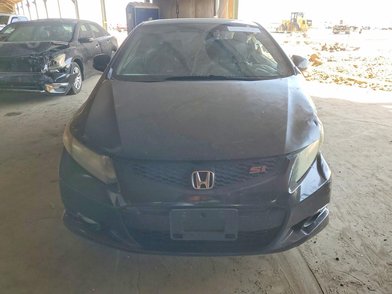2013 Honda Civic Si Black vin: 2HGFG4A55DH703491
