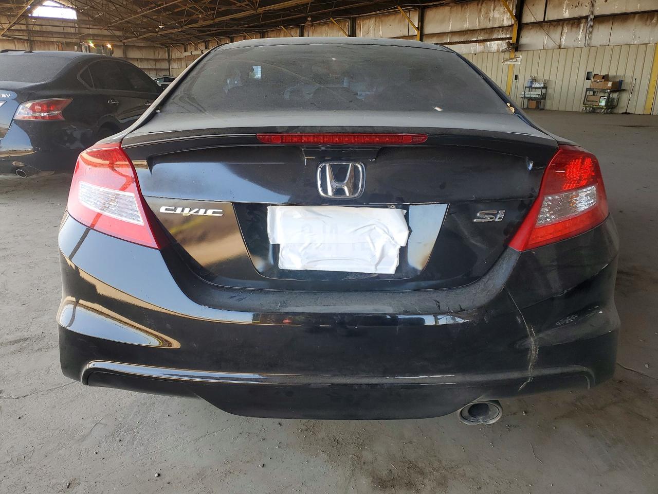 2013 Honda Civic Si Black vin: 2HGFG4A55DH703491