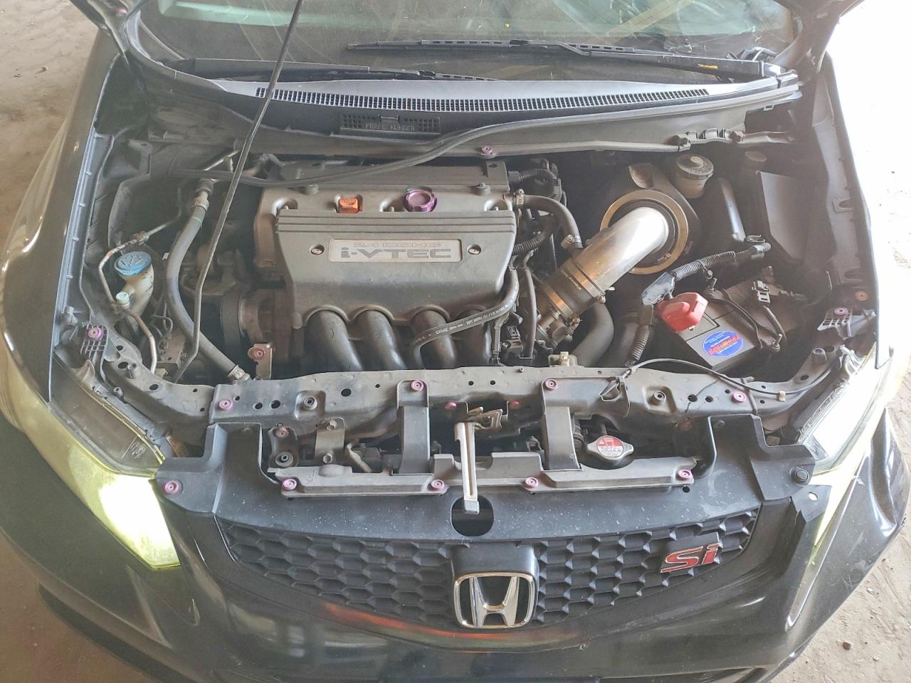 2013 Honda Civic Si Black vin: 2HGFG4A55DH703491
