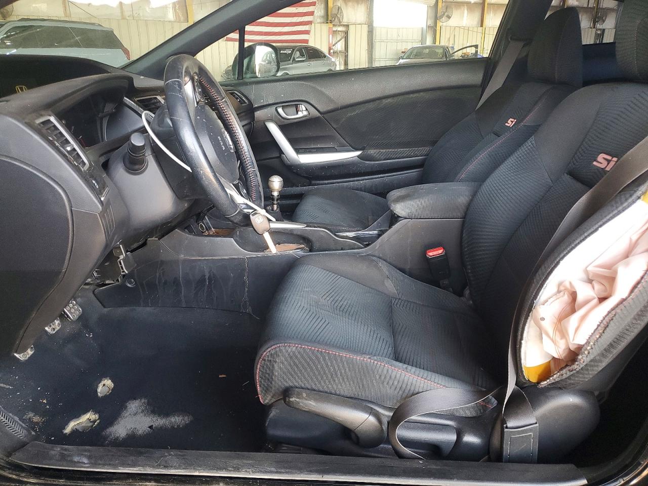 2013 Honda Civic Si Black vin: 2HGFG4A55DH703491