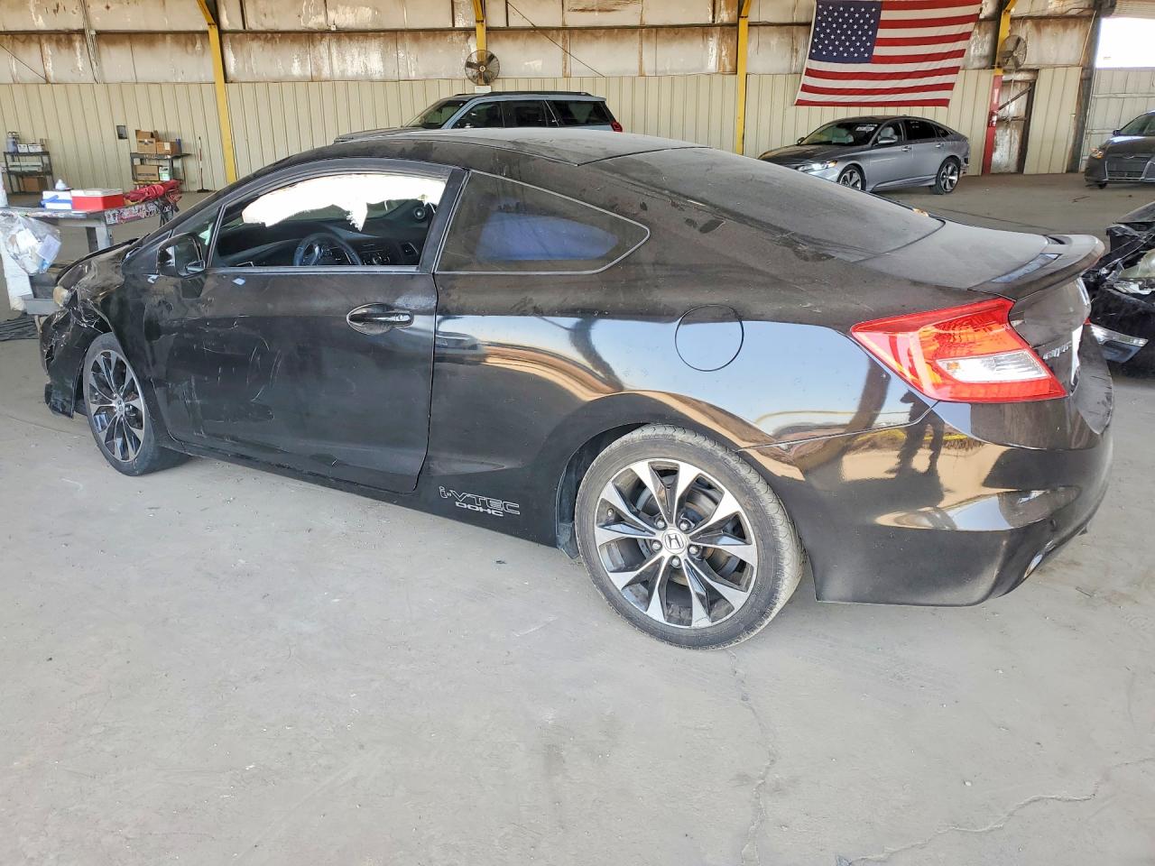 2013 Honda Civic Si Black vin: 2HGFG4A55DH703491
