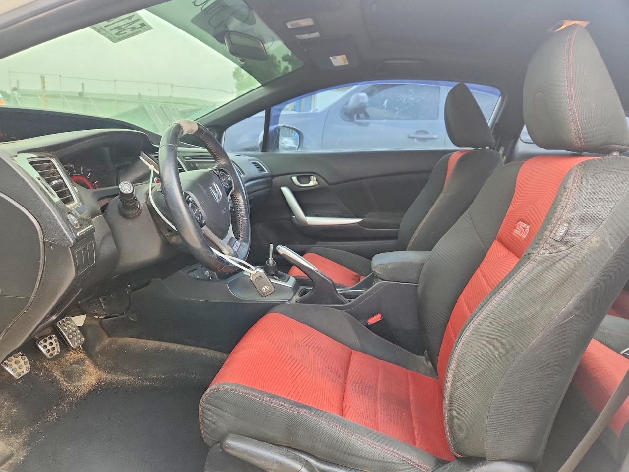 2014 Honda Civic Si White vin: 2HGFG4A55EH703573