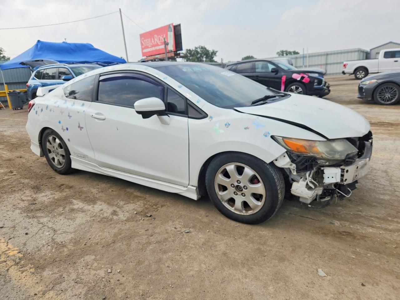 2014 Honda Civic Si White vin: 2HGFG4A55EH703573