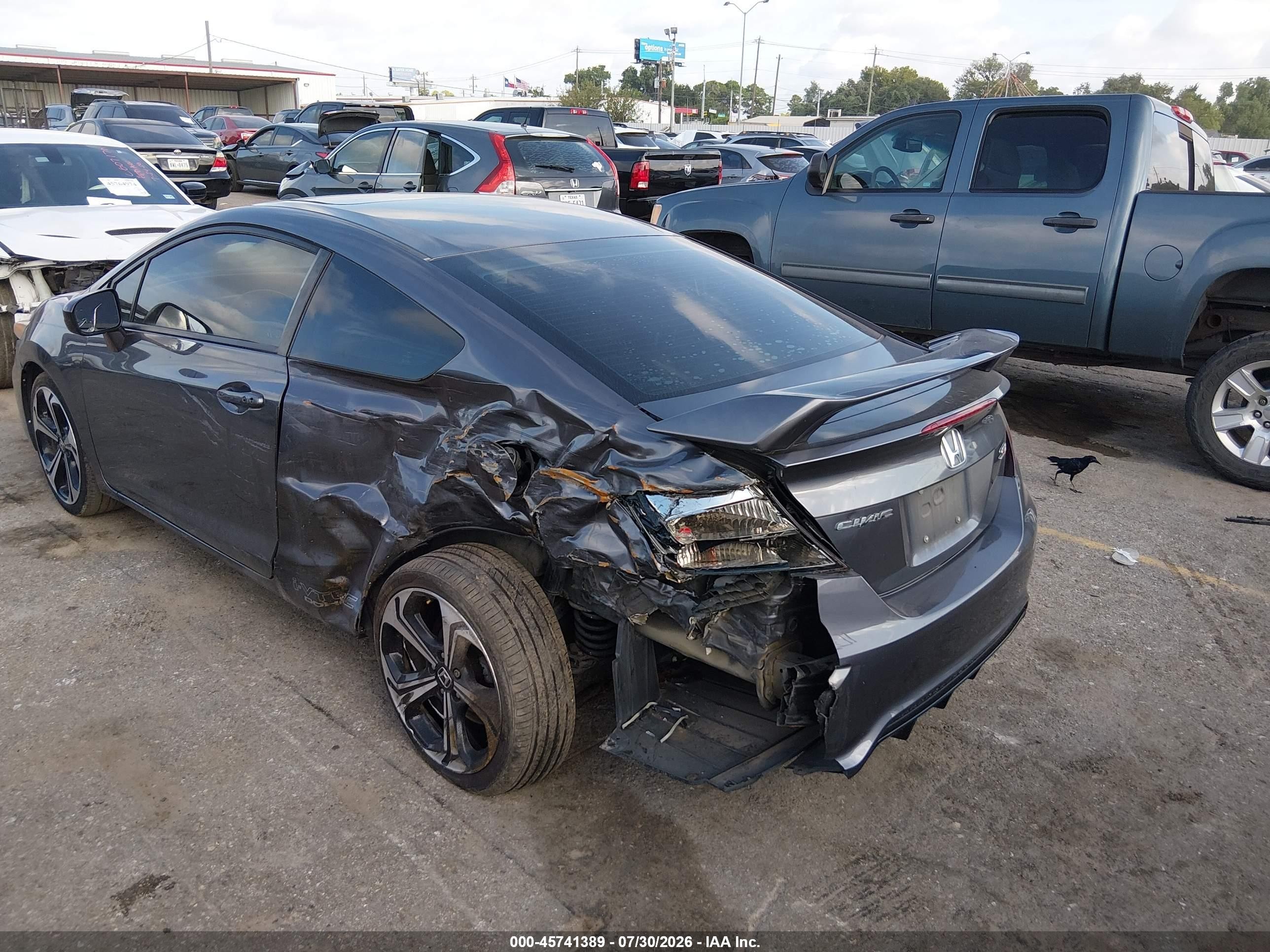2015 Honda Civic Si Gray vin: 2HGFG4A55FH701954