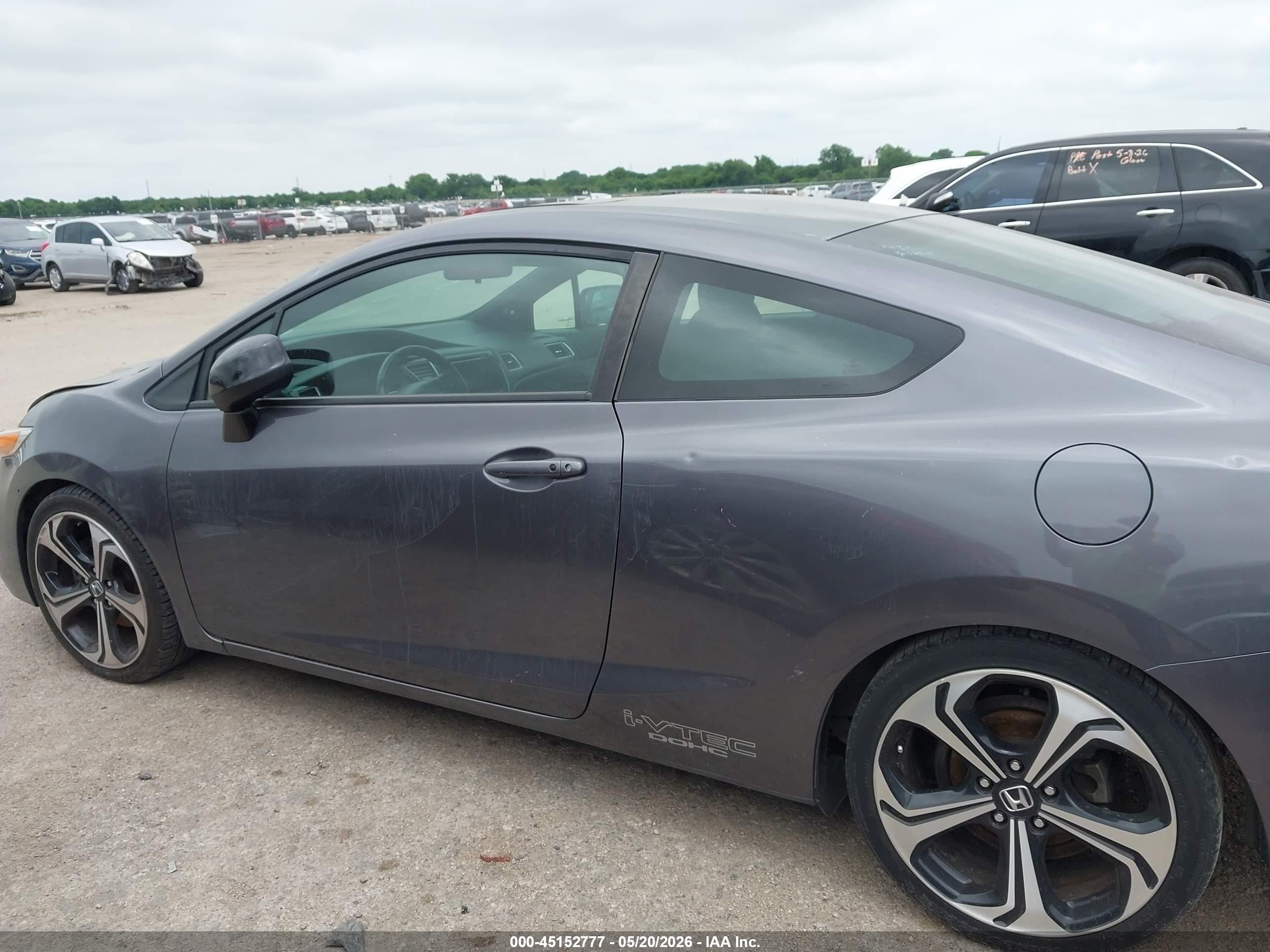 2015 Honda Civic Si Gray vin: 2HGFG4A55FH704692