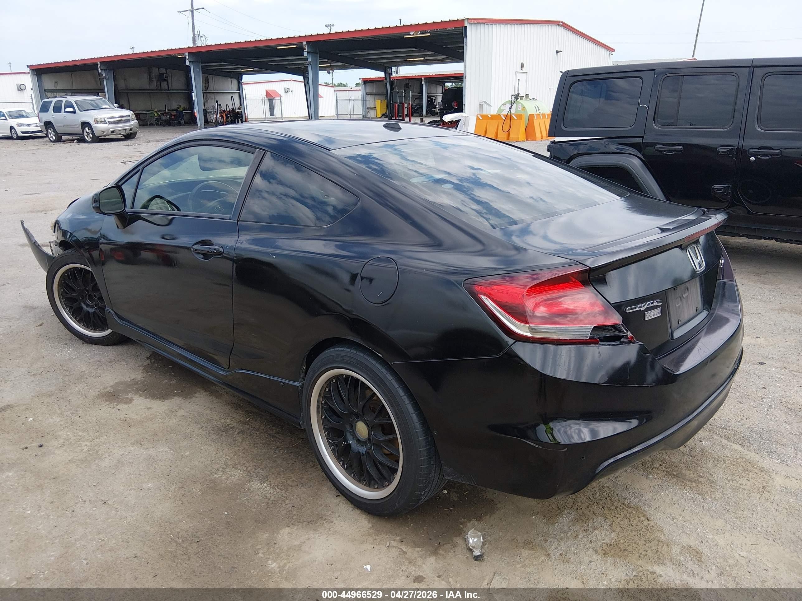 2013 Honda Civic Si Black vin: 2HGFG4A56DH700390
