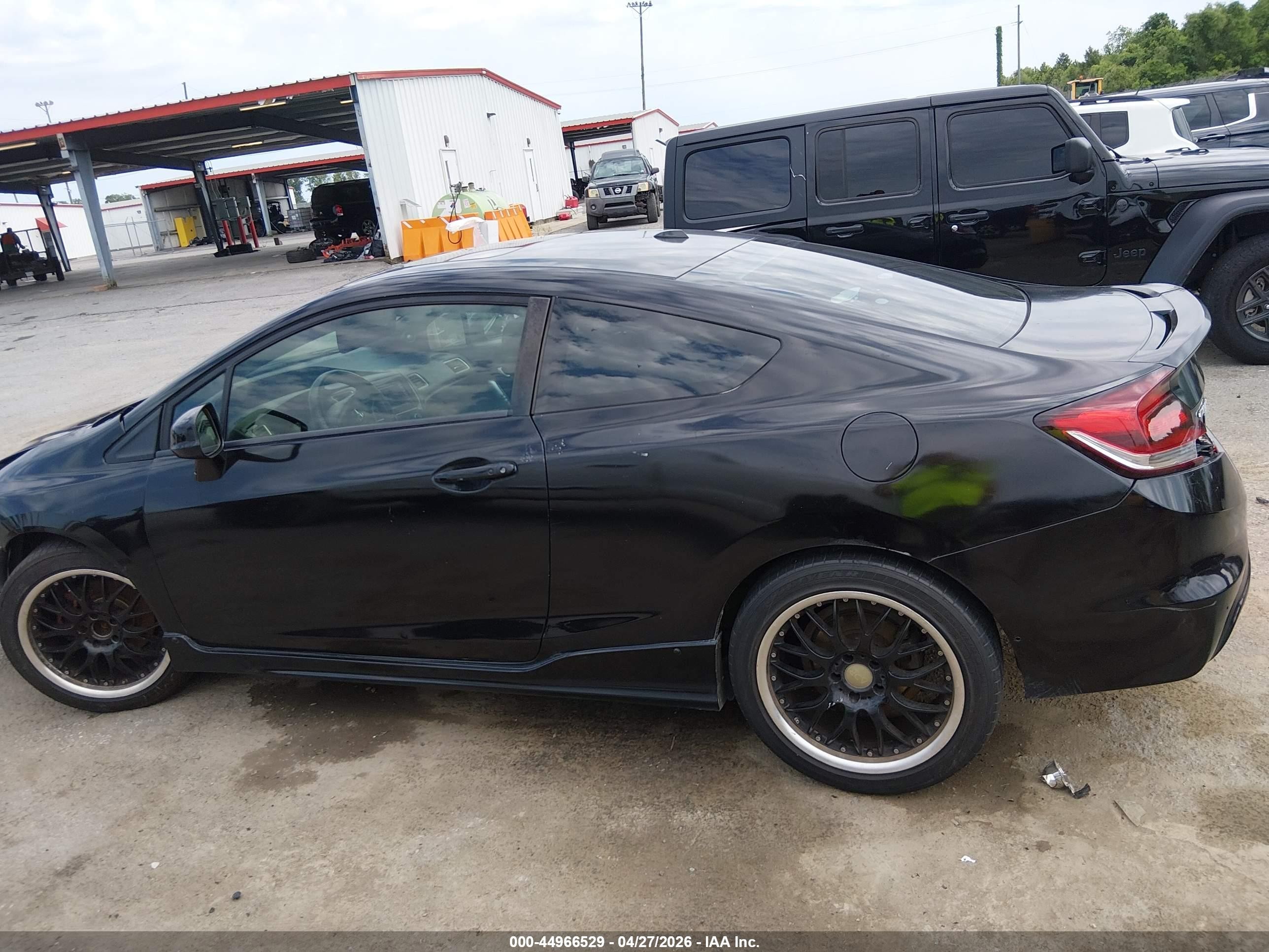 2013 Honda Civic Si Black vin: 2HGFG4A56DH700390