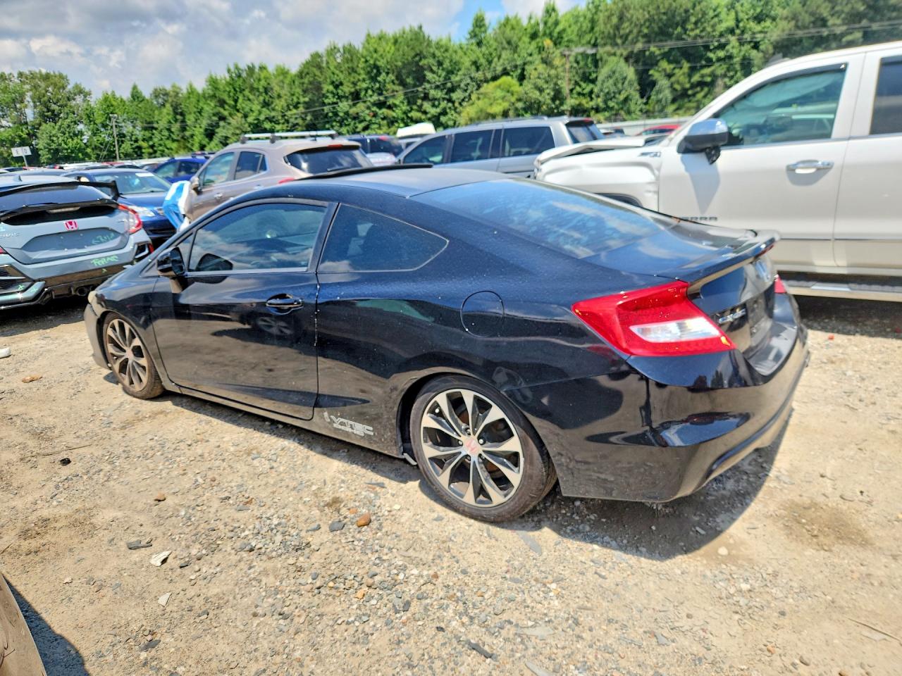2013 Honda Civic Si Black vin: 2HGFG4A56DH702477
