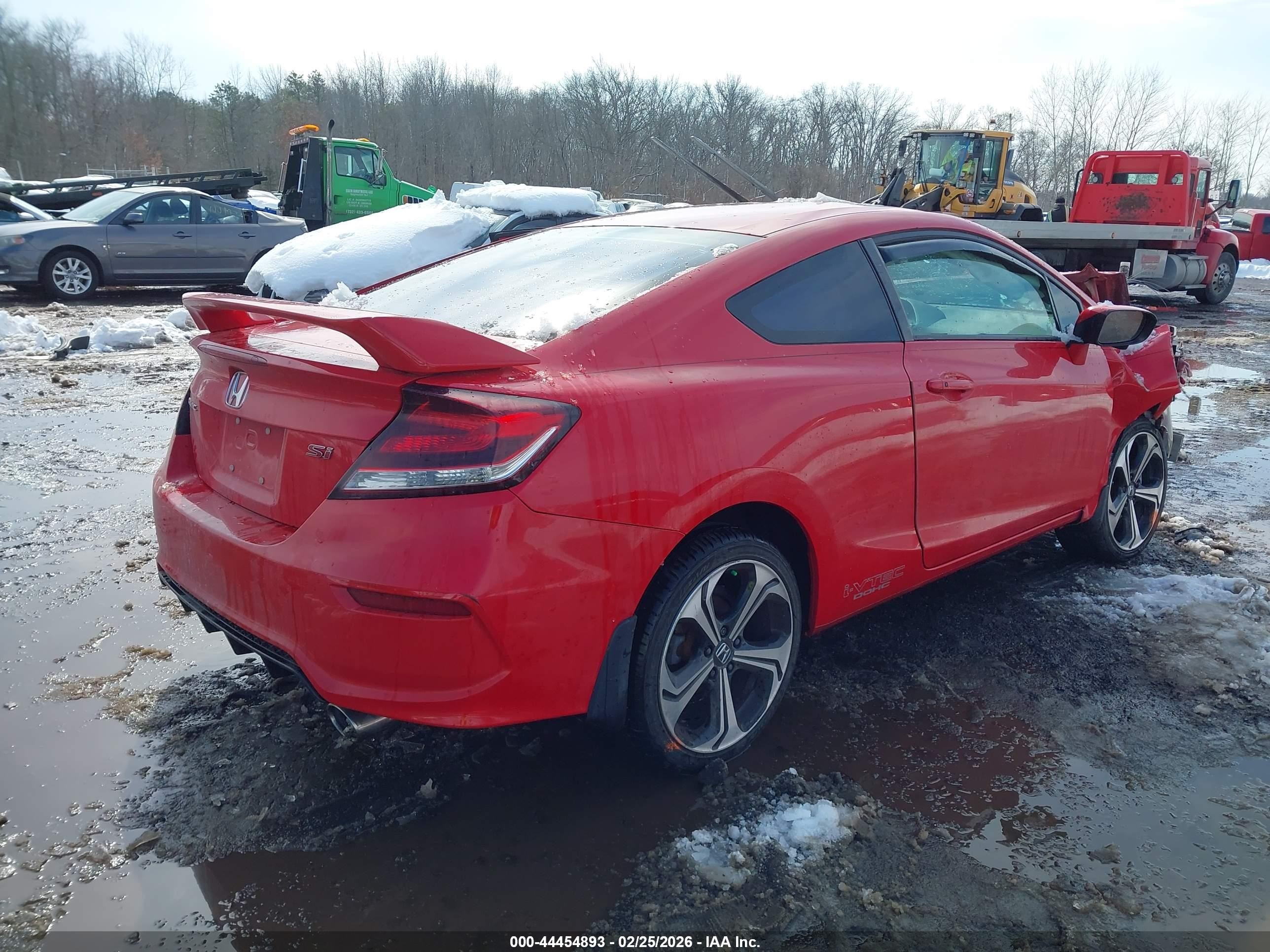 2015 Honda Civic Si Red vin: 2HGFG4A56FH702420