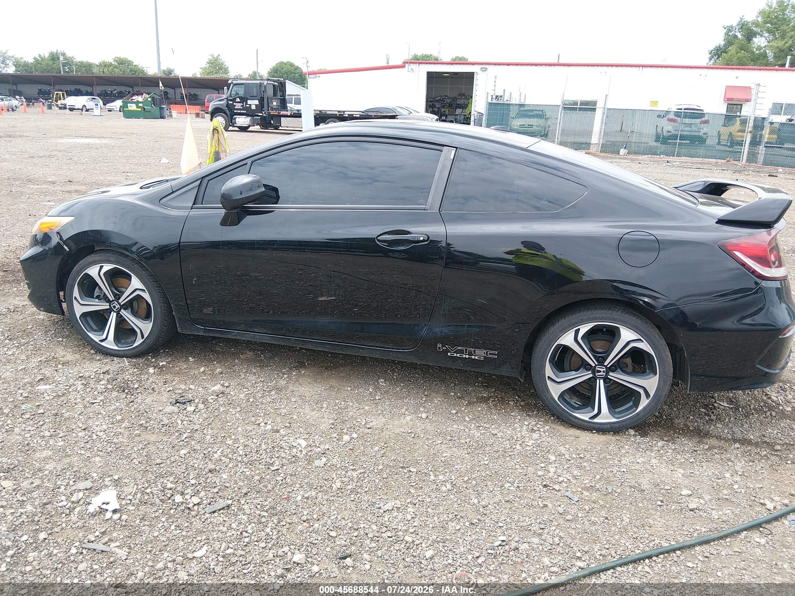 2015 Honda Civic Si Black vin: 2HGFG4A56FH704328