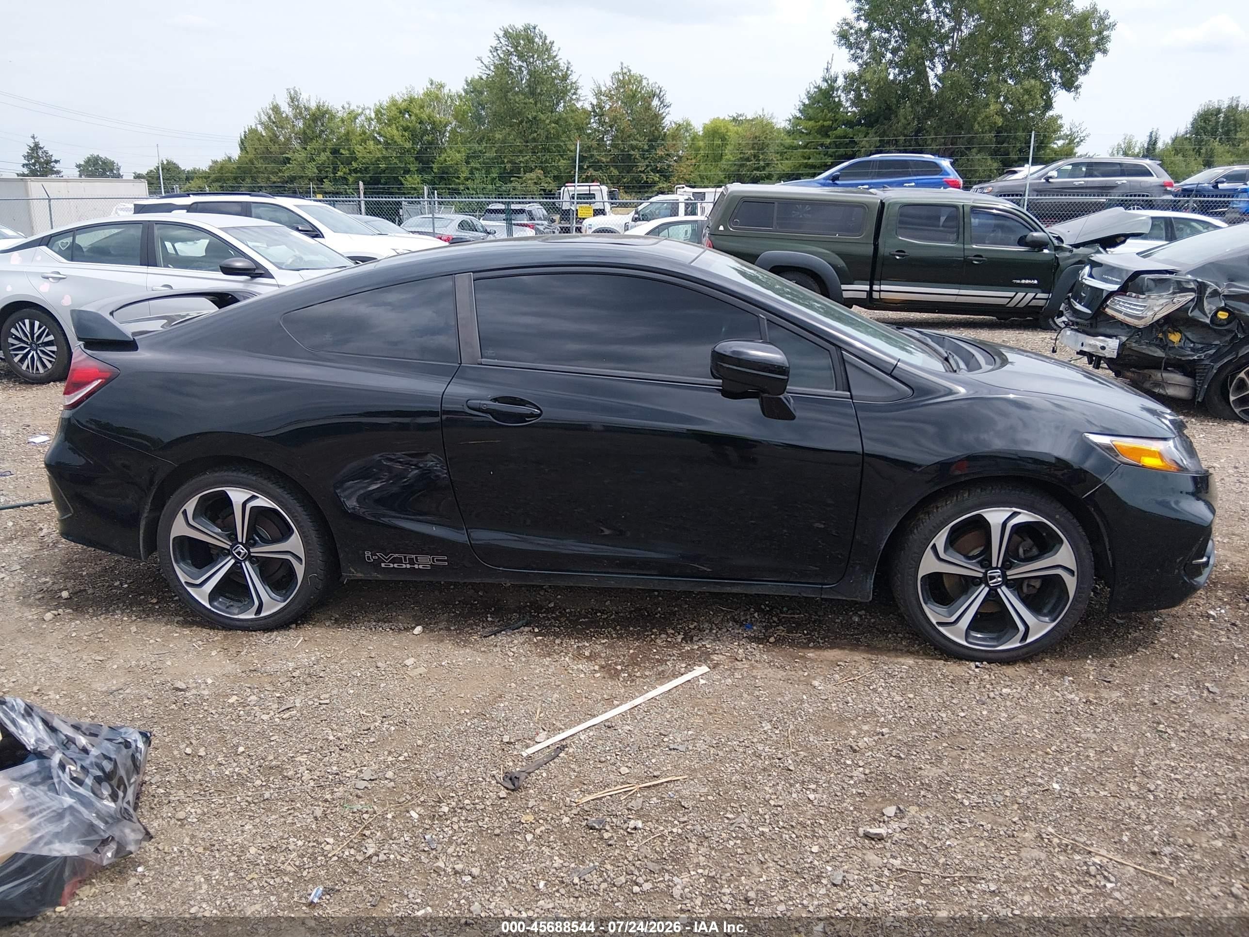 2015 Honda Civic Si Black vin: 2HGFG4A56FH704328