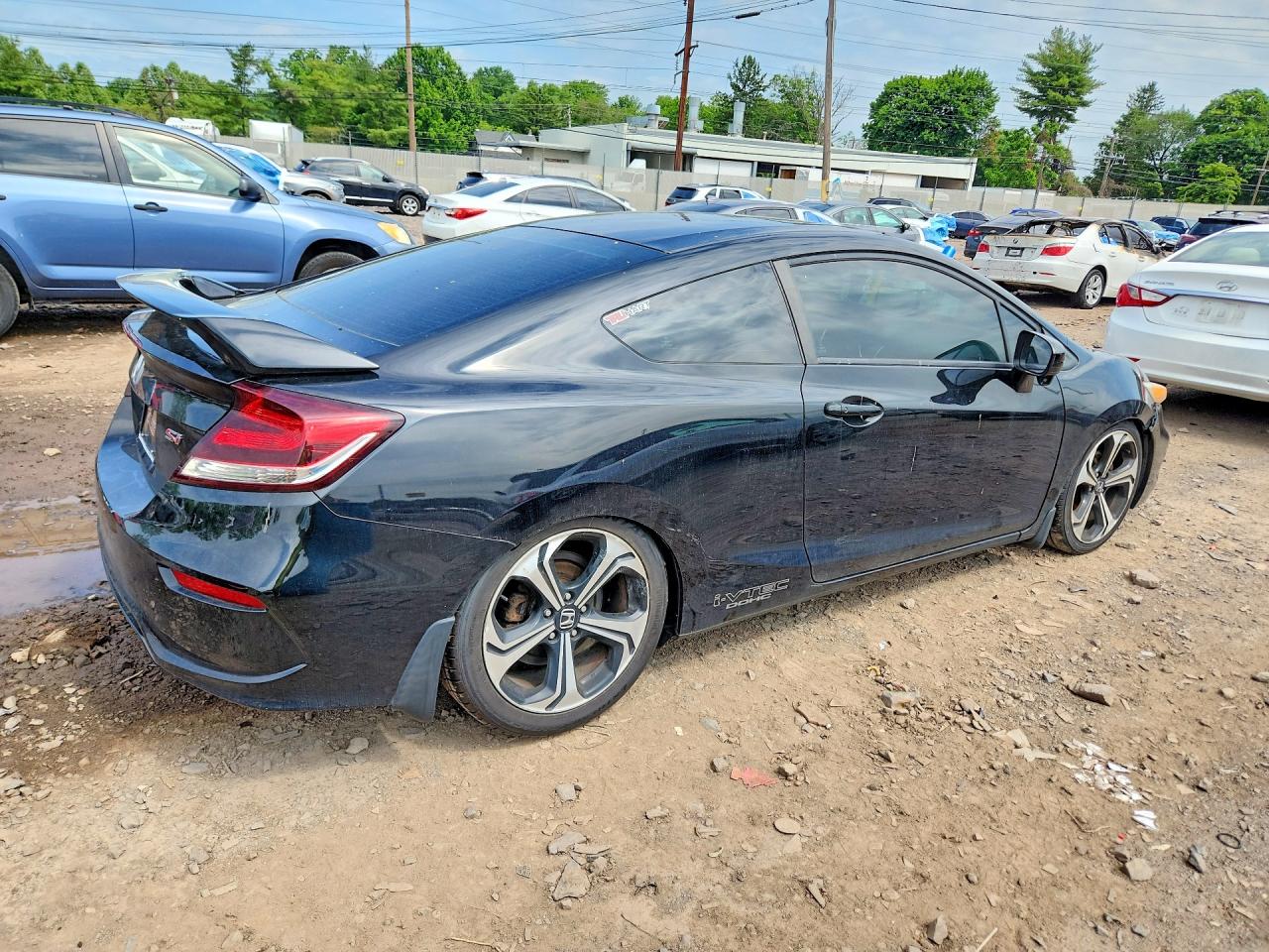 2015 Honda Civic Si Black vin: 2HGFG4A56FH707018
