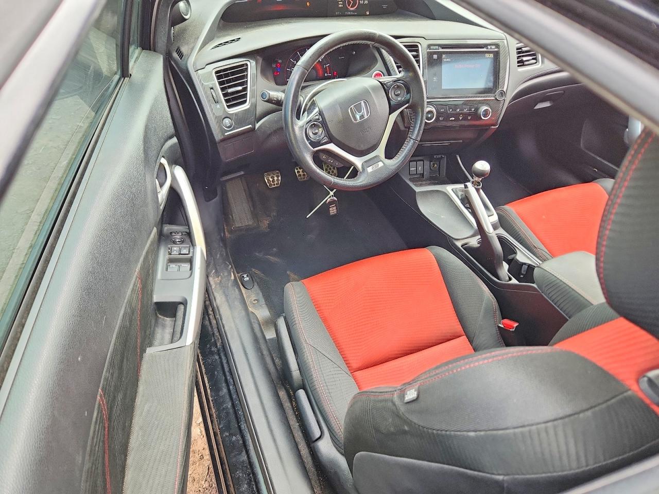 2015 Honda Civic Si Black vin: 2HGFG4A56FH707018