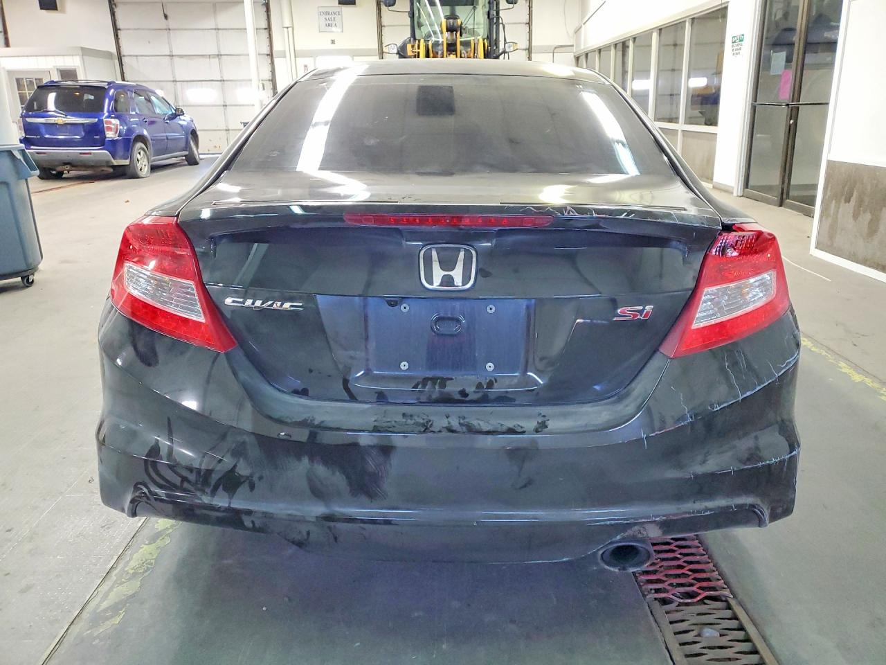 2012 Honda Civic Si Black vin: 2HGFG4A57CH703104