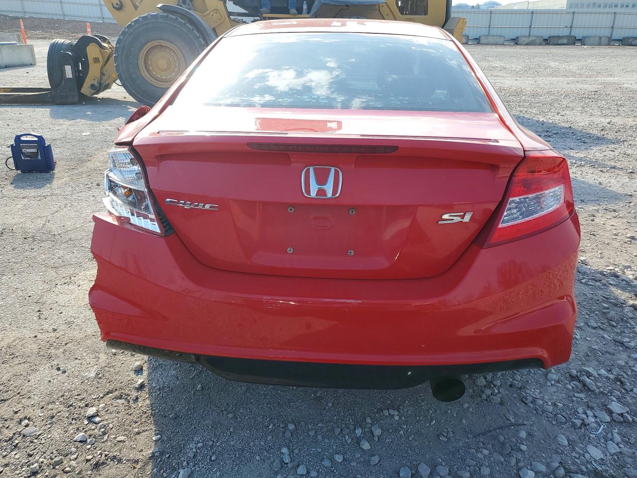 2012 Honda Civic Si Red vin: 2HGFG4A57CH703247