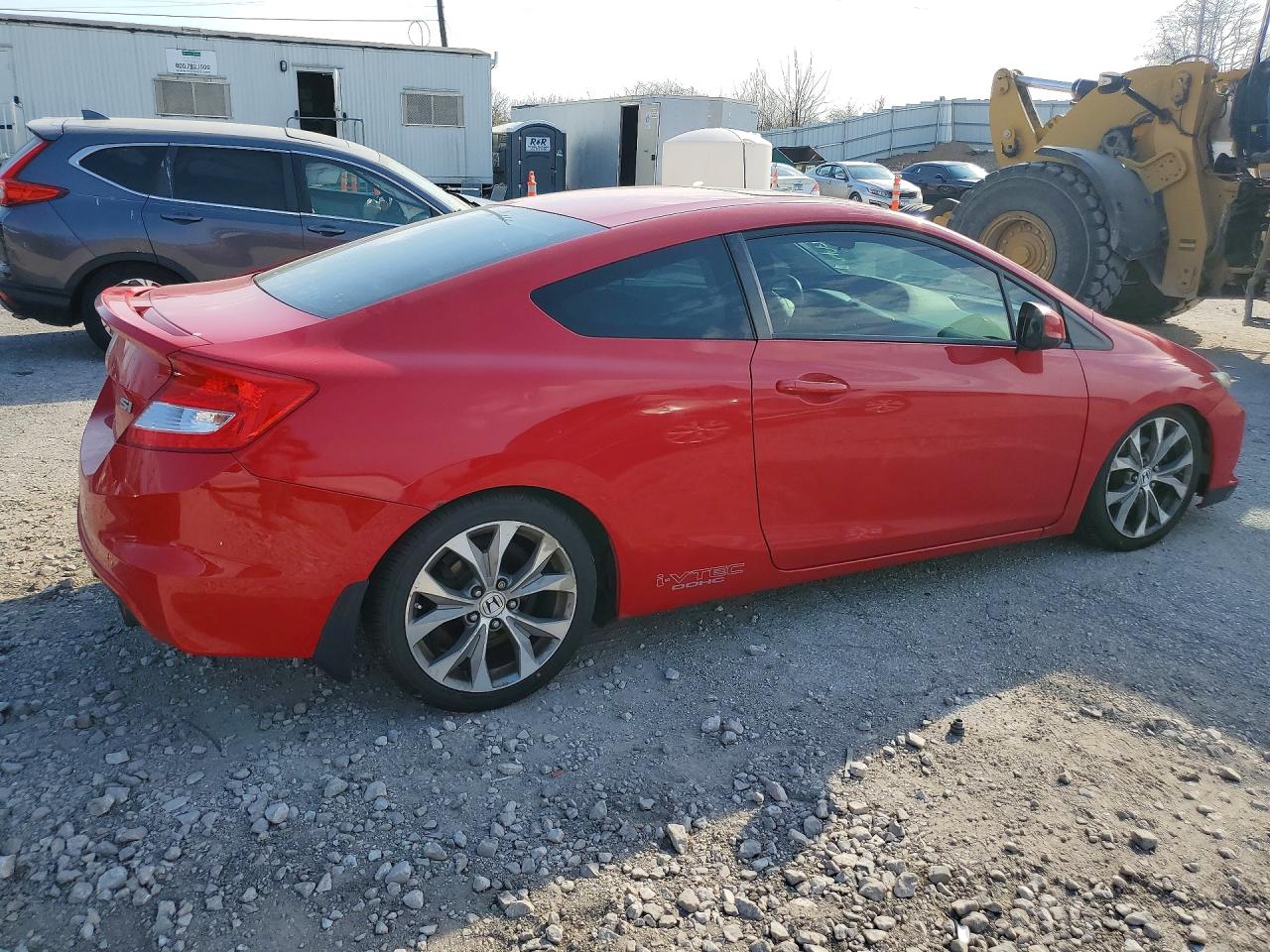 2012 Honda Civic Si Red vin: 2HGFG4A57CH703247