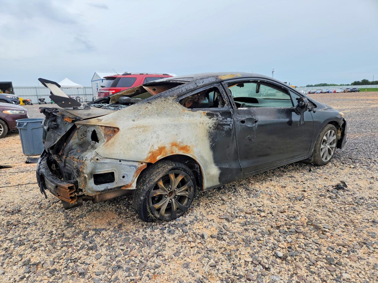 2012 Honda Civic Si Burn vin: 2HGFG4A57CH704849