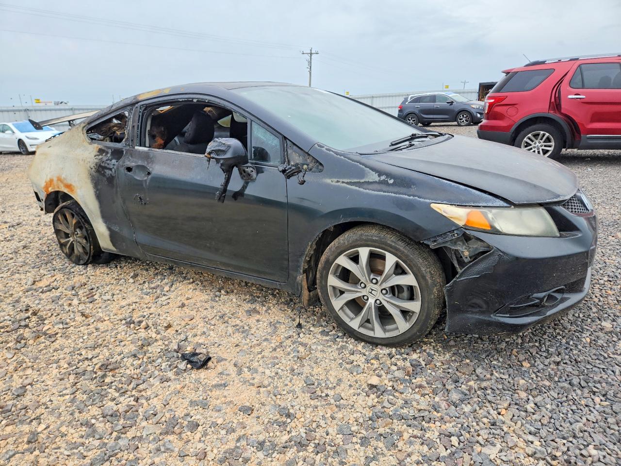 2012 Honda Civic Si Burn vin: 2HGFG4A57CH704849