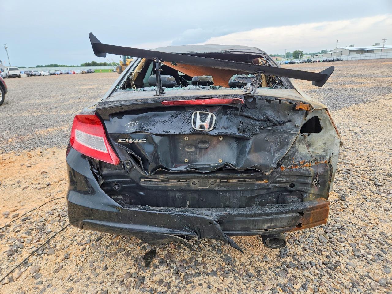 2012 Honda Civic Si Burn vin: 2HGFG4A57CH704849