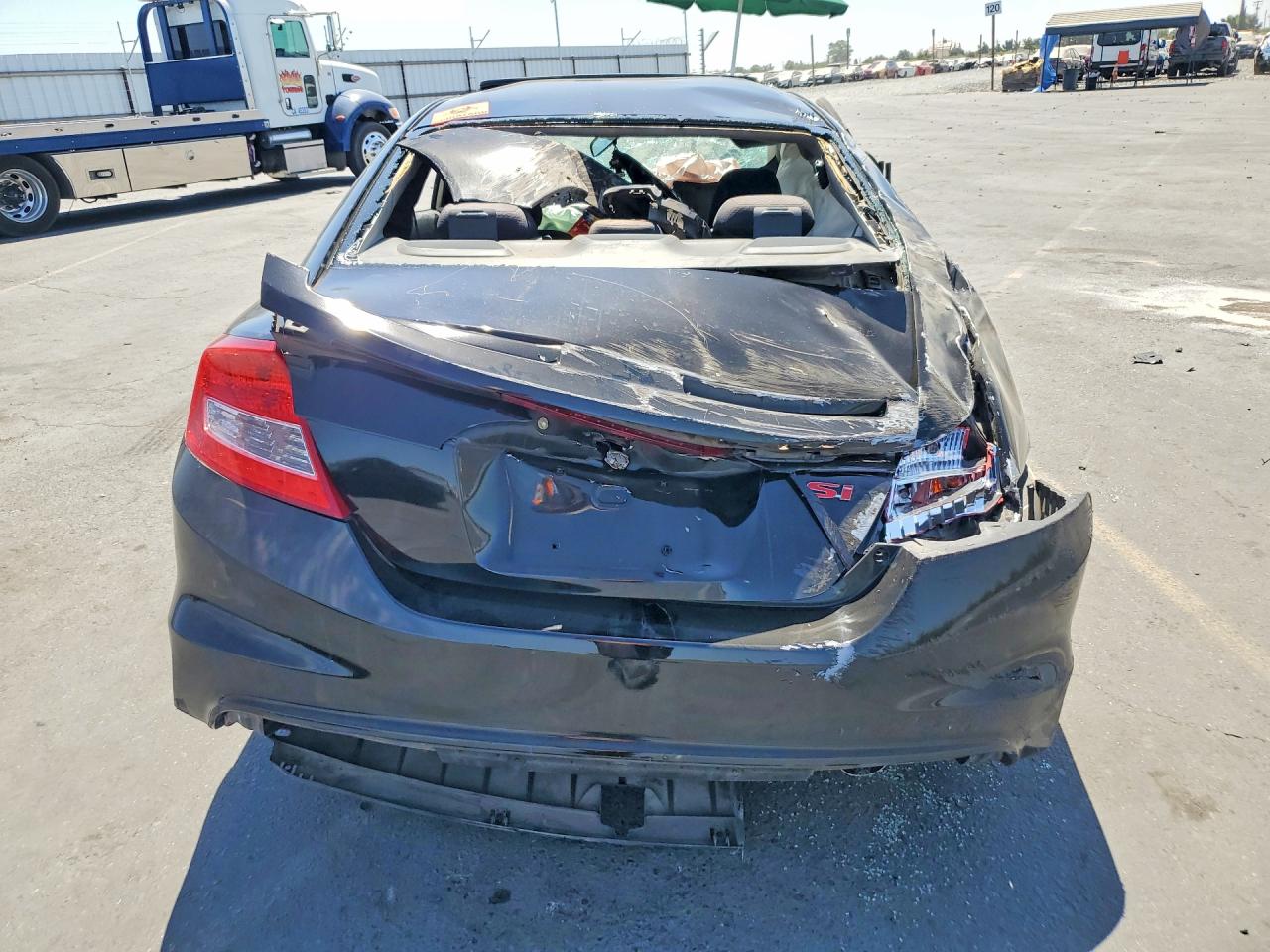 2012 Honda Civic Si Black vin: 2HGFG4A57CH709808