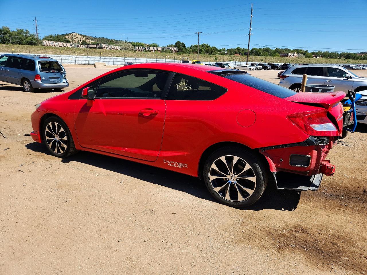 2013 Honda Civic Si Red vin: 2HGFG4A57DH701872