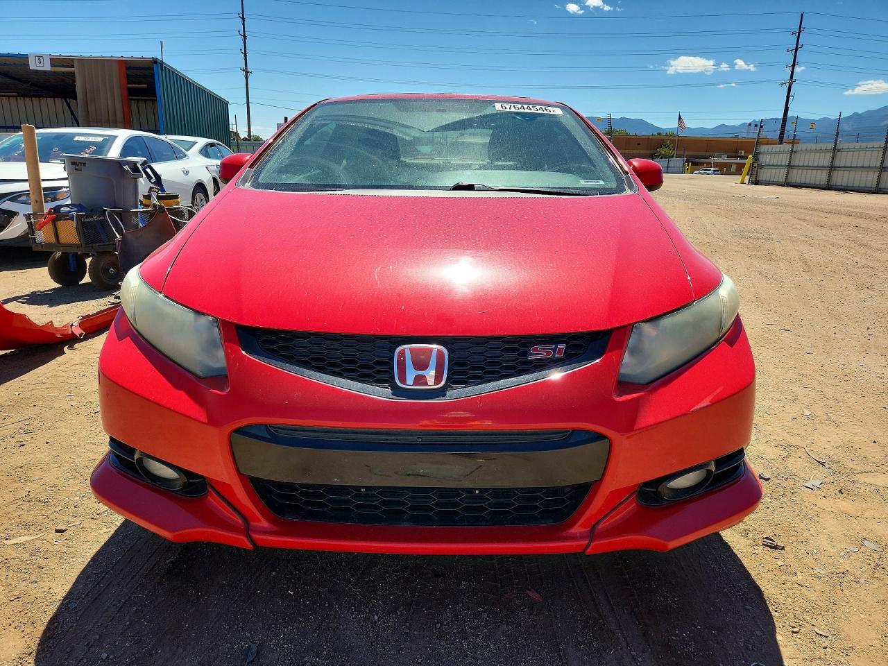 2013 Honda Civic Si Red vin: 2HGFG4A57DH701872