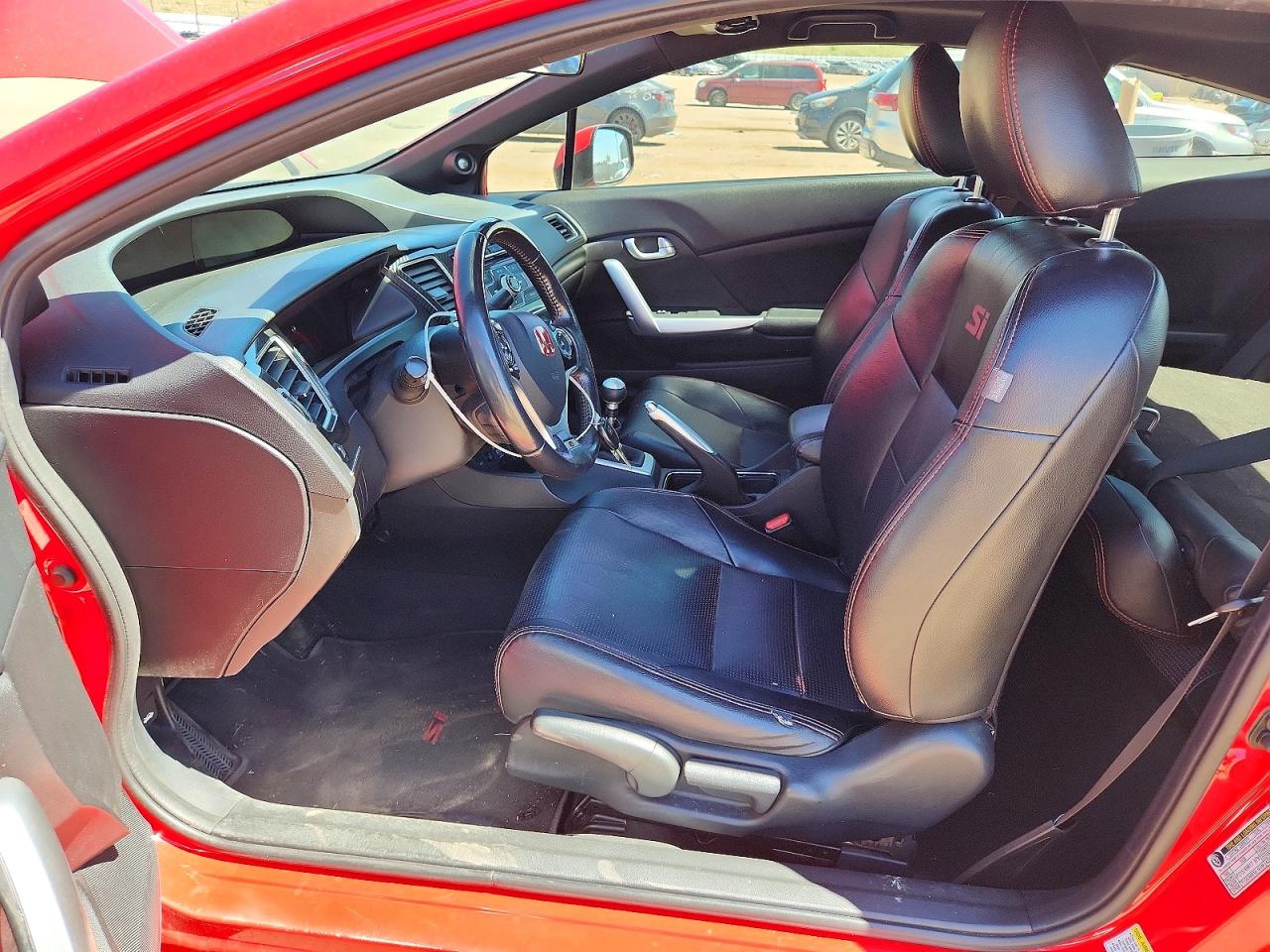 2013 Honda Civic Si Red vin: 2HGFG4A57DH701872
