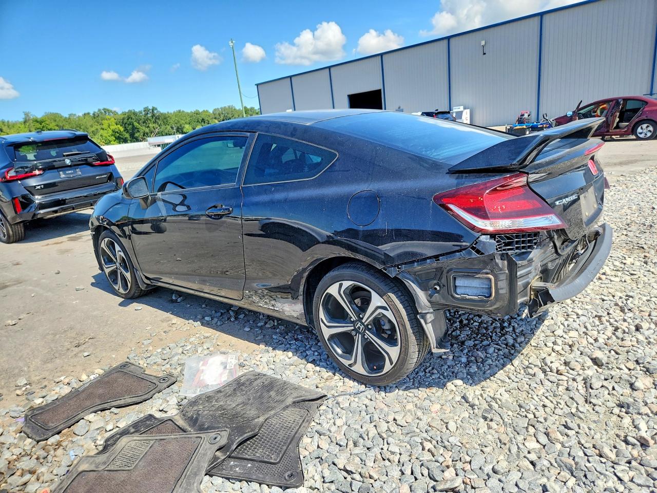 2015 Honda Civic Si Black vin: 2HGFG4A57FH704869