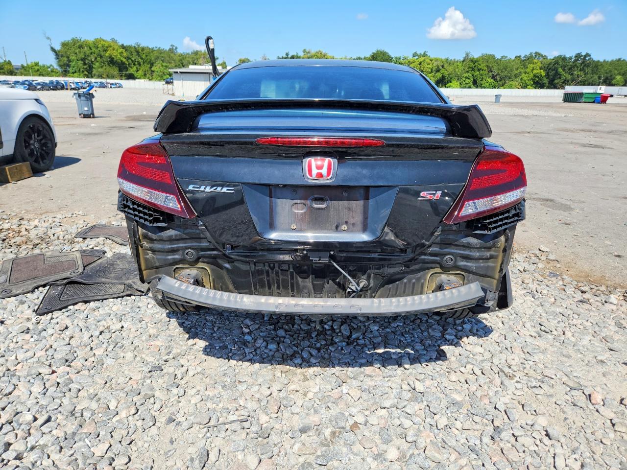 2015 Honda Civic Si Black vin: 2HGFG4A57FH704869