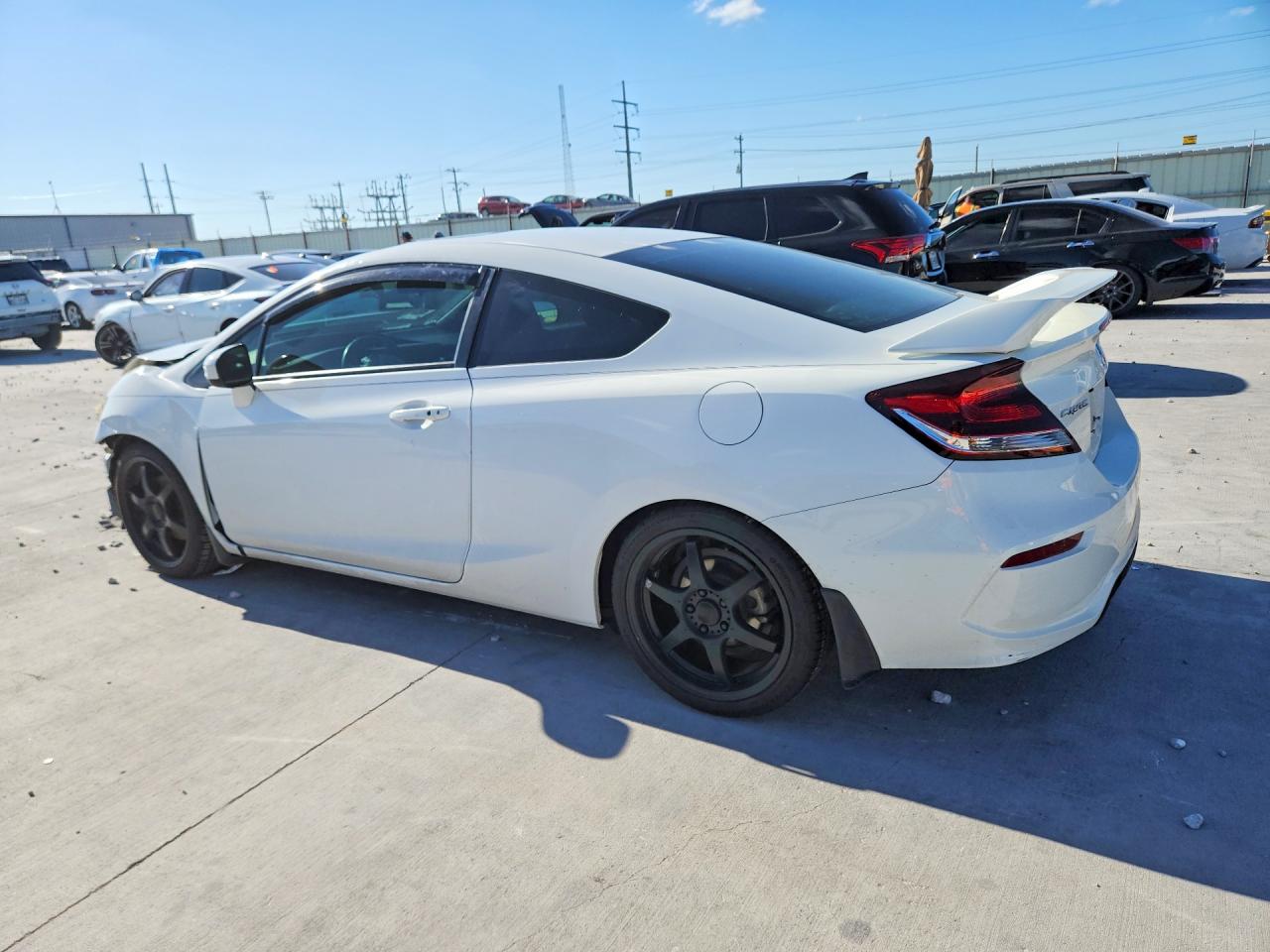 2015 Honda Civic Si Белый vin: 2HGFG4A57FH705987