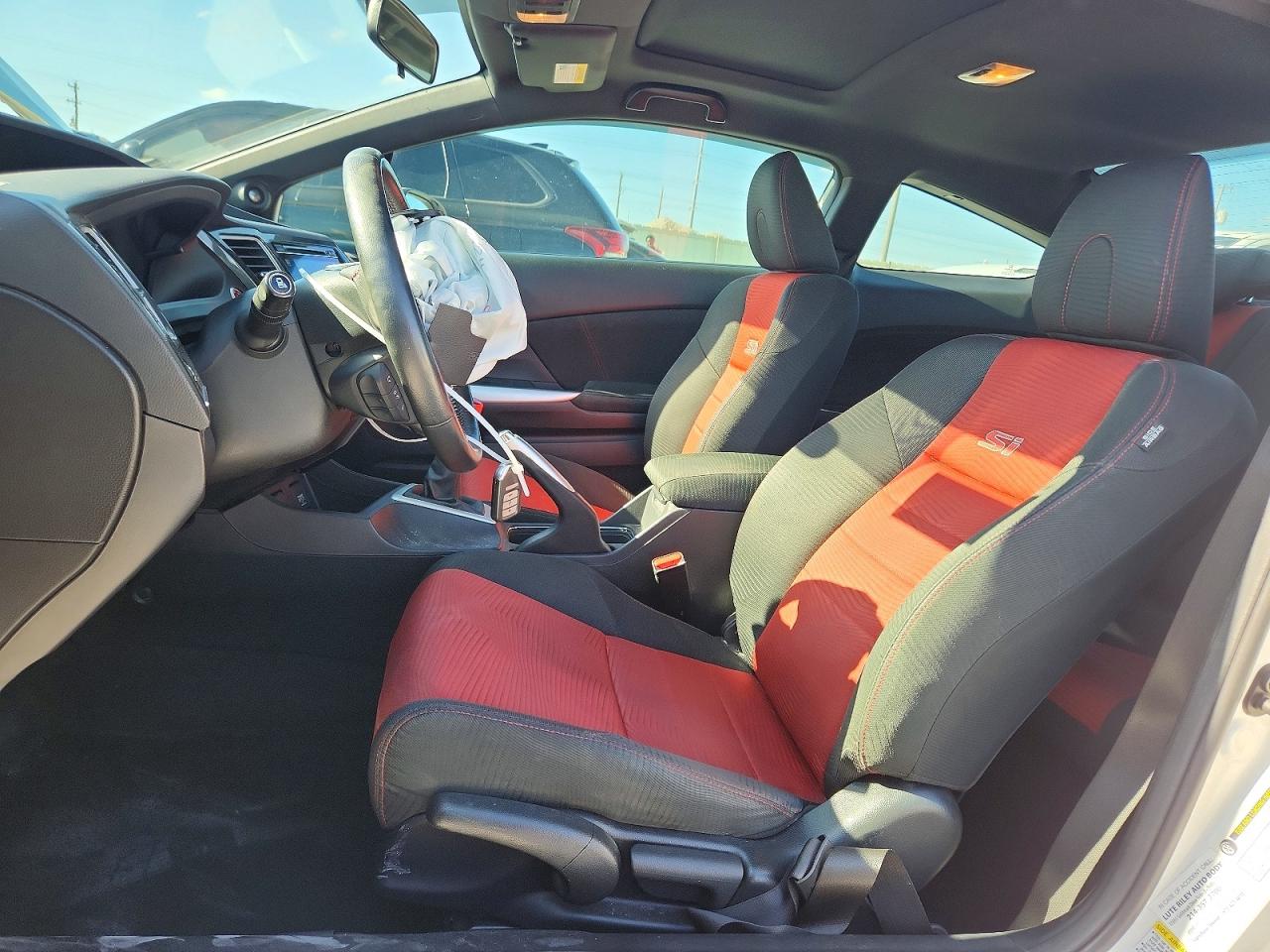 2015 Honda Civic Si Белый vin: 2HGFG4A57FH705987