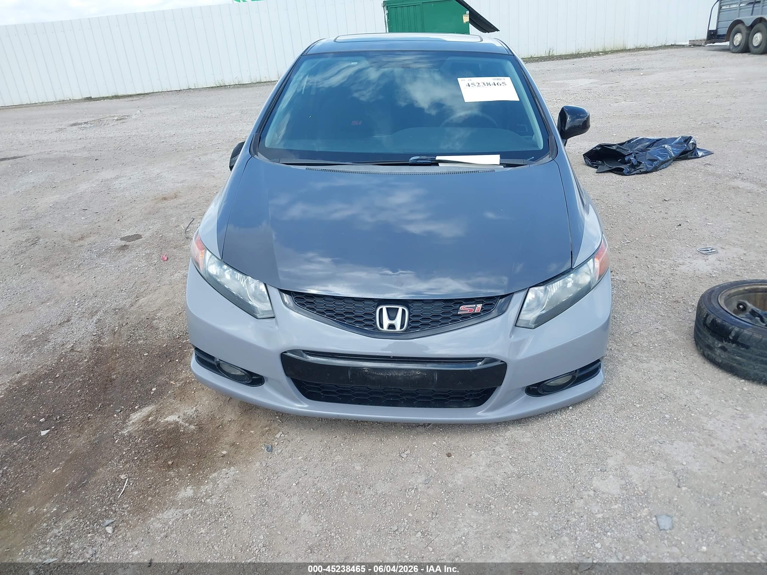 2012 Honda Civic Si Blue vin: 2HGFG4A58CH708036