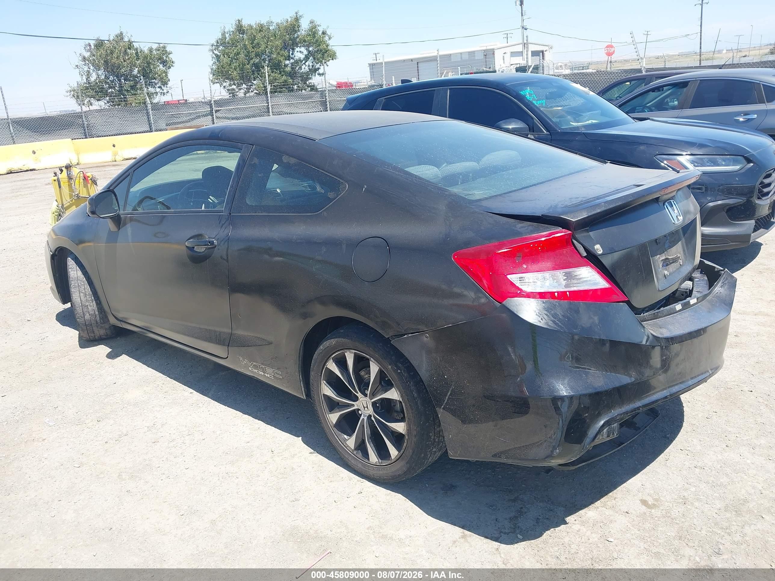 2013 Honda Civic Si Black vin: 2HGFG4A58DH702920
