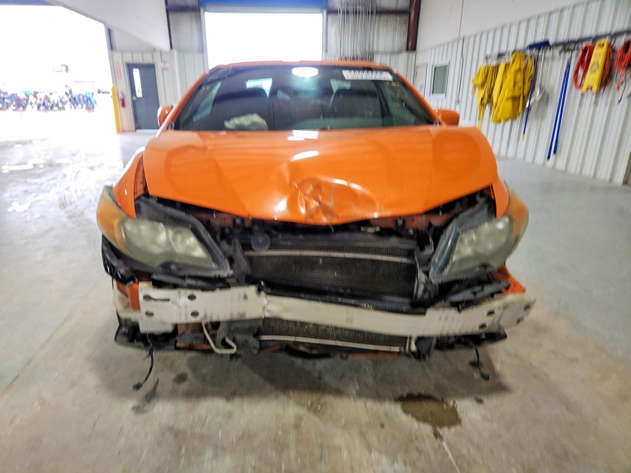2015 Honda Civic Si Orange vin: 2HGFG4A58FH703052