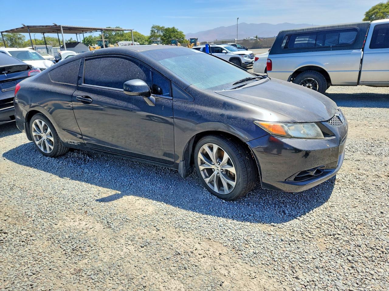 2012 Honda Civic Si Black vin: 2HGFG4A59CH706036