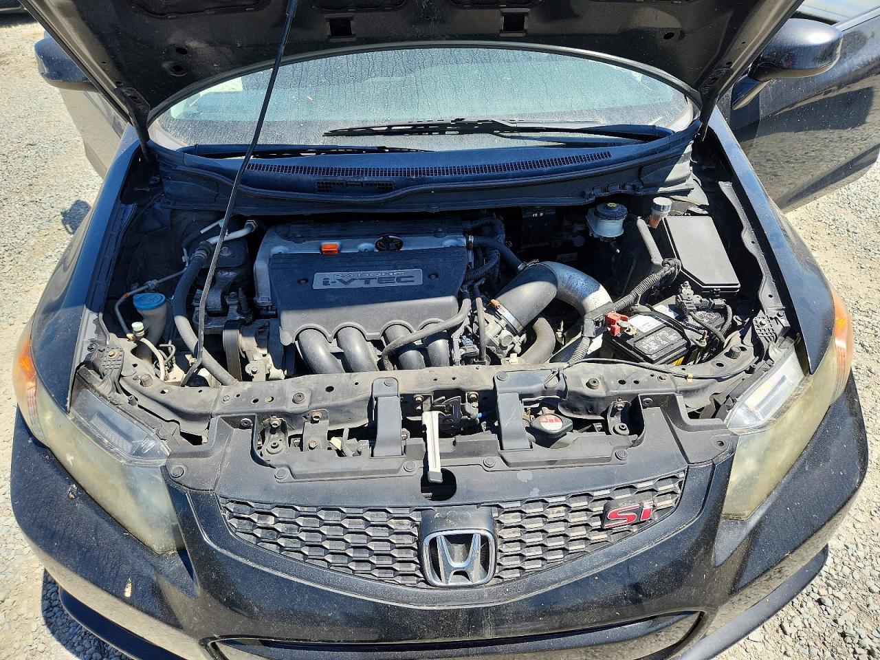 2012 Honda Civic Si Black vin: 2HGFG4A59CH706036