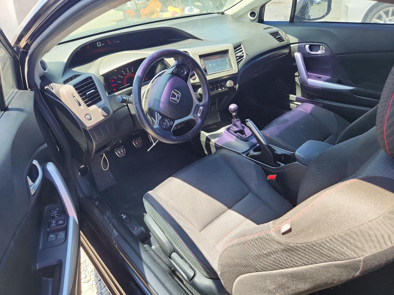 2012 Honda Civic Si Black vin: 2HGFG4A59CH706036